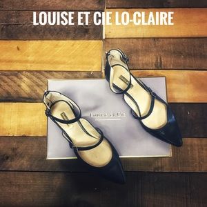 louise et cie claire ankle strap flat